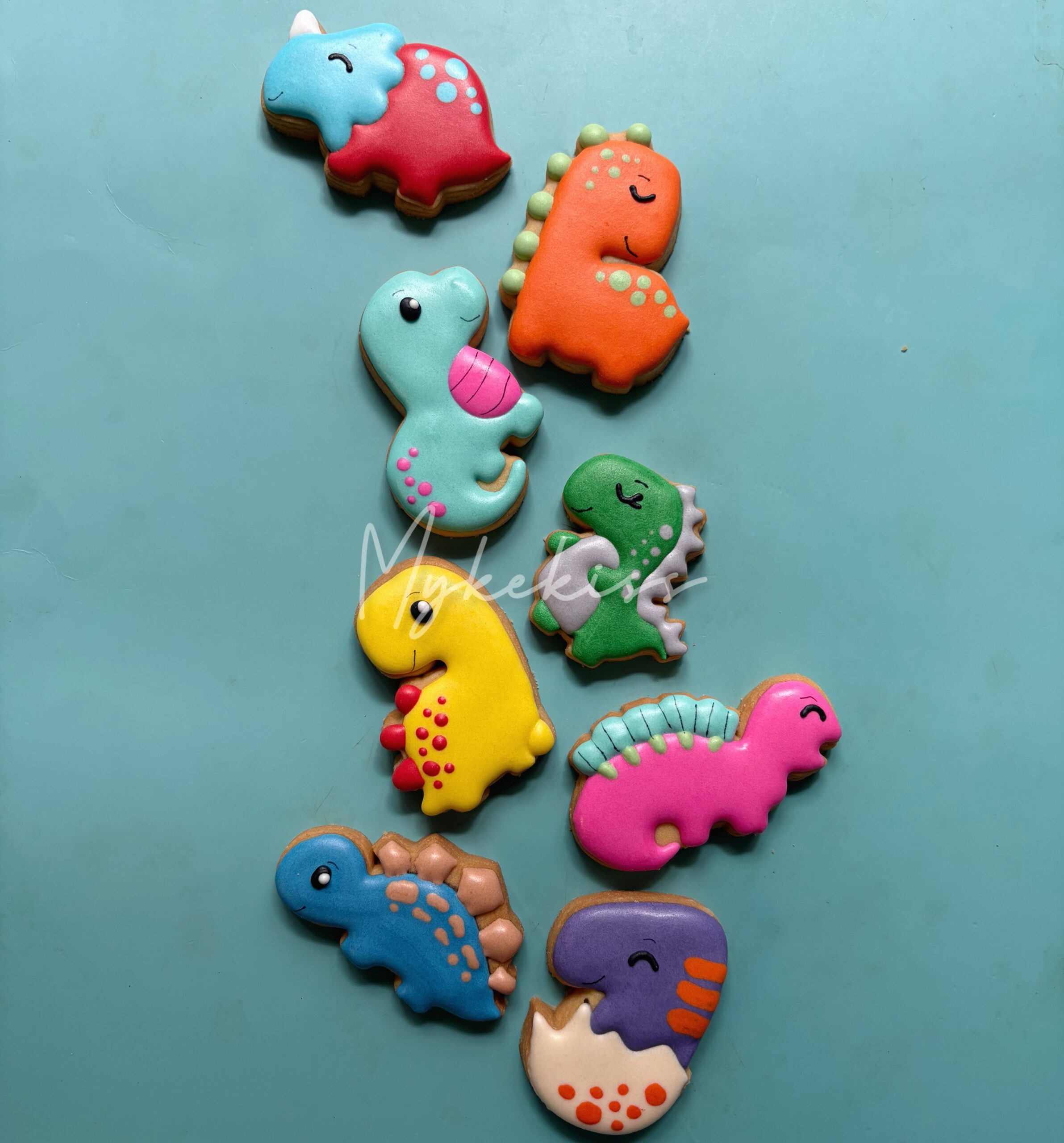 Mini Dinosaur Sugar Cookies - Image 2