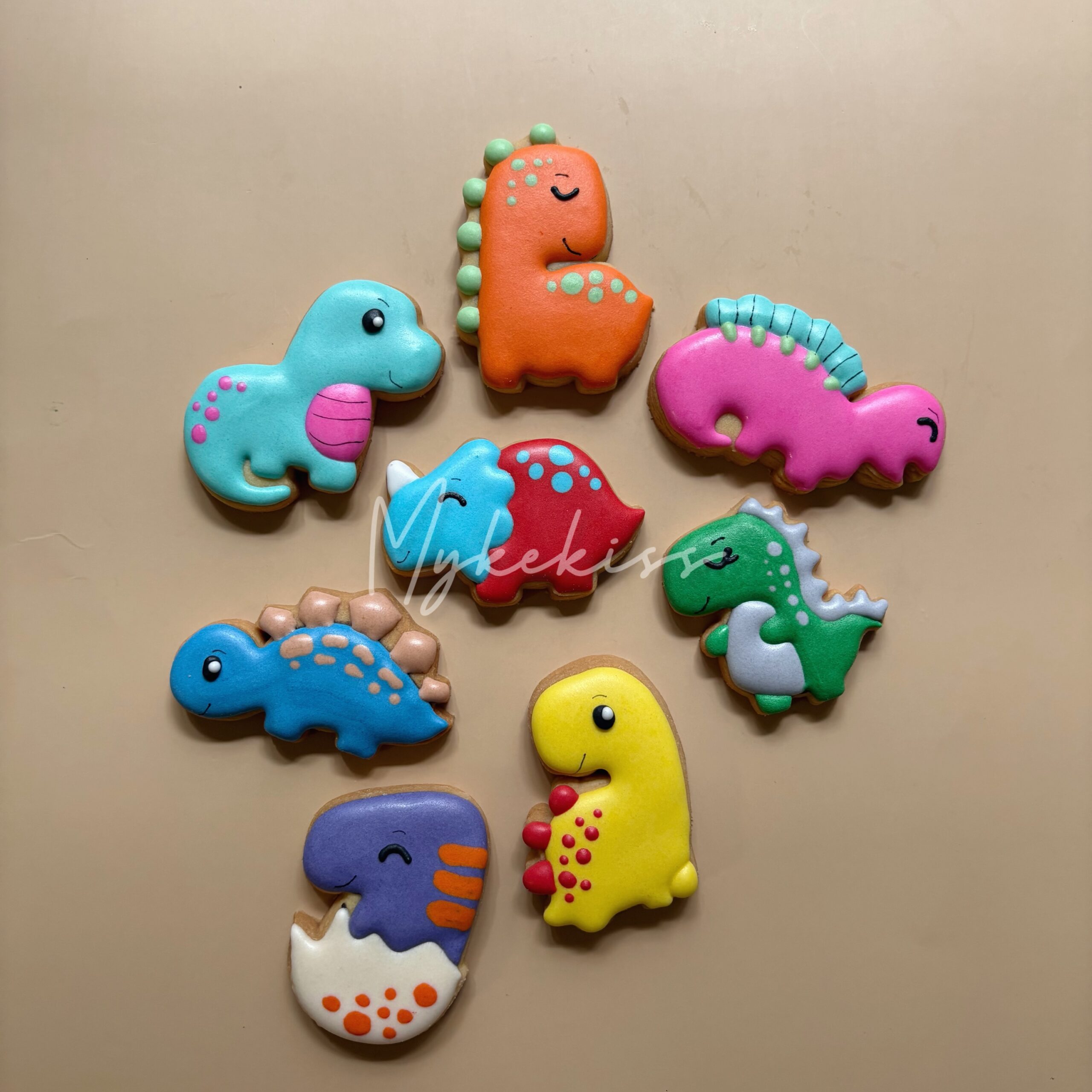 Mini Dinosaur Sugar Cookies - Image 4