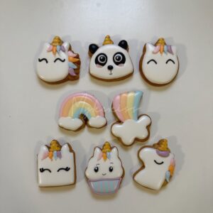 Mini Unicorn Sugar Cookies