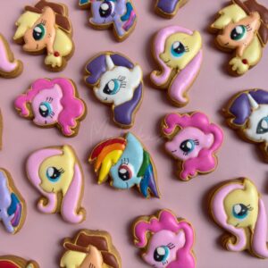 Mini My Little Pony Sugar Cookies