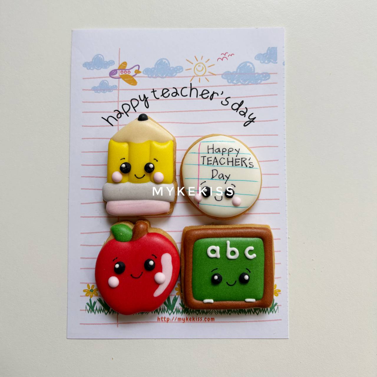 Teacher's Day Sugar Cookies (Set A) - Image 2