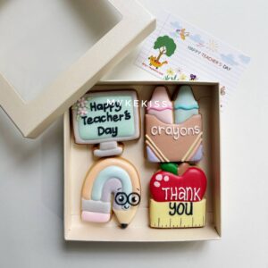 Teacher’s Day Sugar Cookies (Set B)