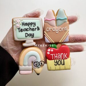 Teacher’s Day Sugar Cookies (Set B)