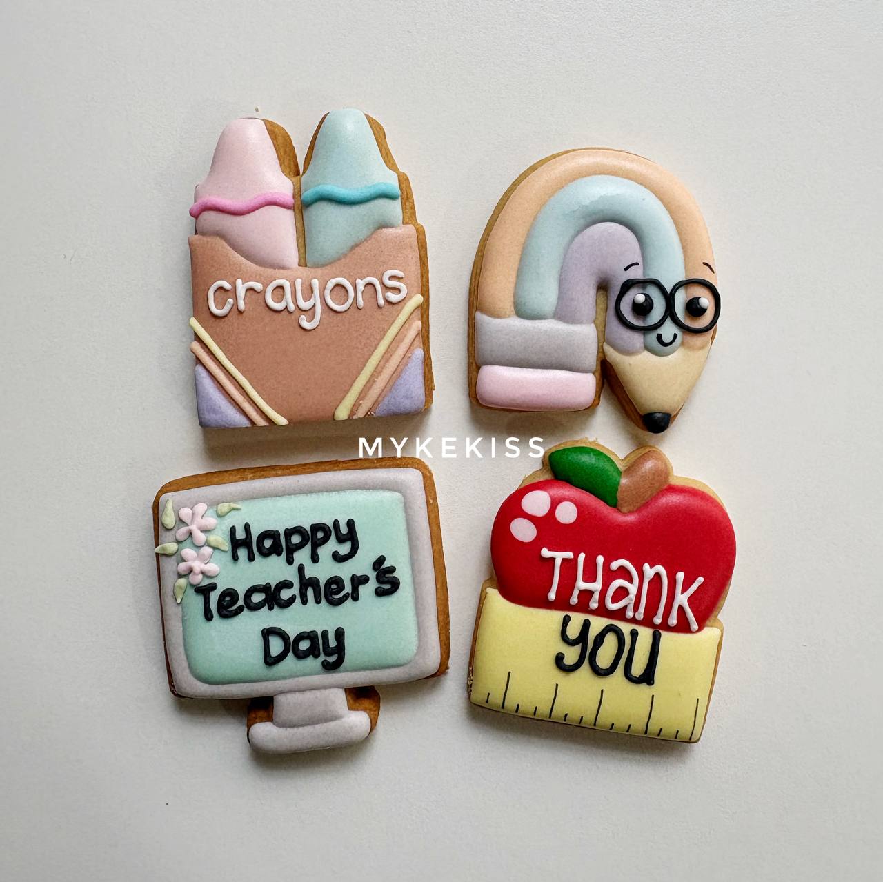 Teacher's Day Sugar Cookies (Set B) - Image 3