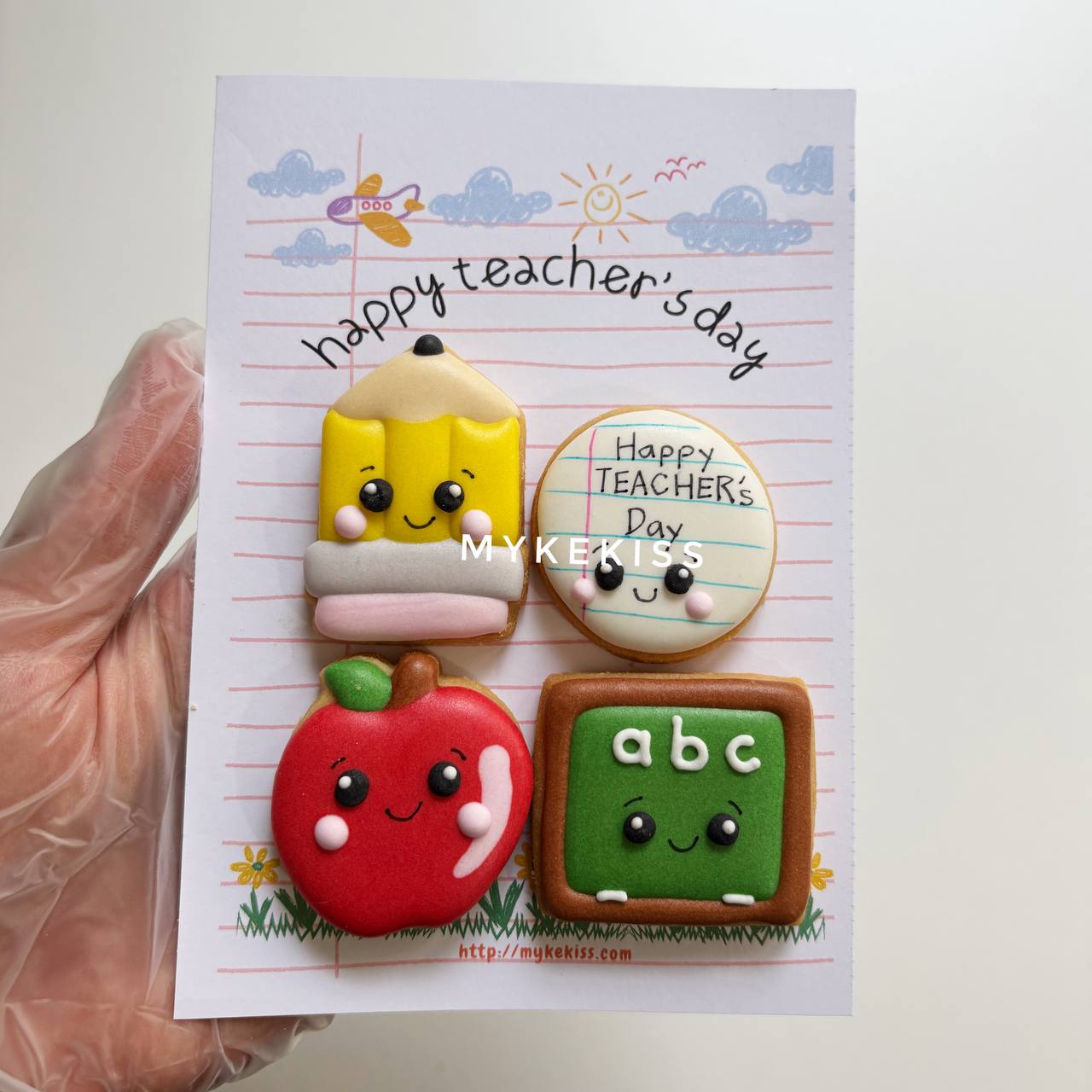 Teacher's Day Sugar Cookies (Set A)